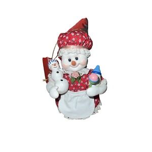 Clothtique Possible Dreams Snow Folk Collection 2001 MAMA FROZETTI Ornament Box‎